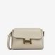 Сумка кожаная через плечо, бежевая 03570-03 фото 1