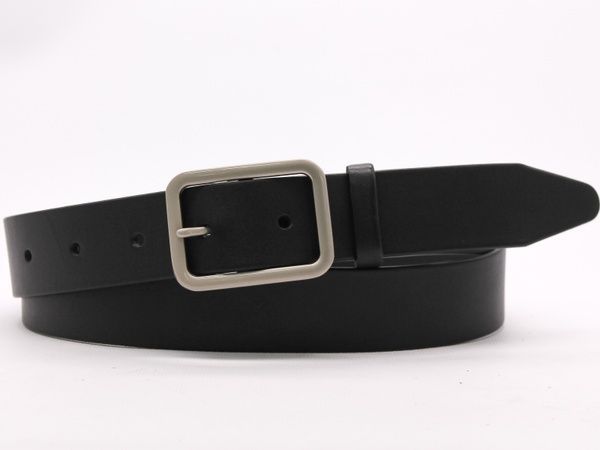 Шкіряний чоловічий ремінь 01350072_black фото